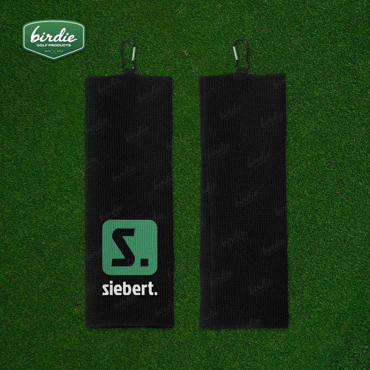 Waffle-Weave Golf Towel