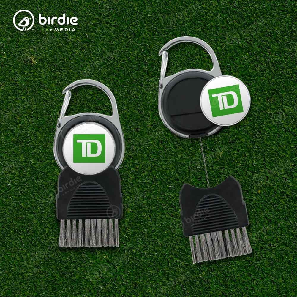 Club Brush & Magnetic Ball Marker