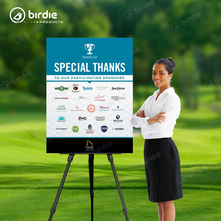 Golf Tournament Sponsor Board