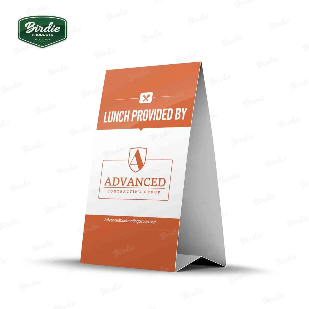 Table Tent Cards (50 Qty)