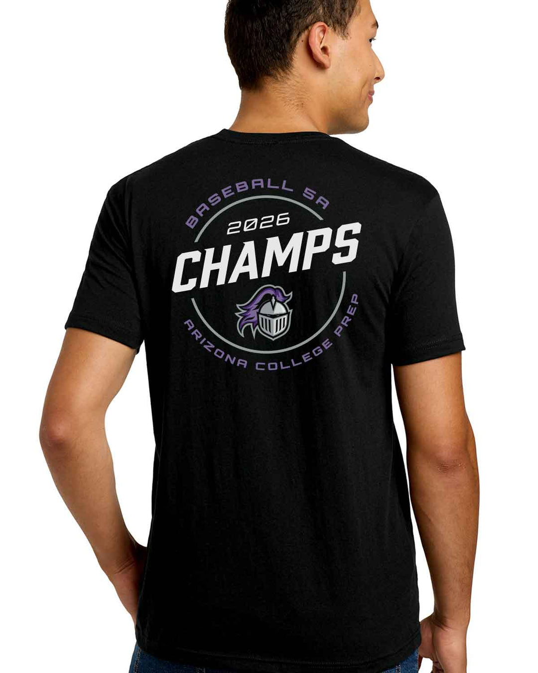 ACP Knights Baseball | T-Shirt (NL6210) | State Champion Design