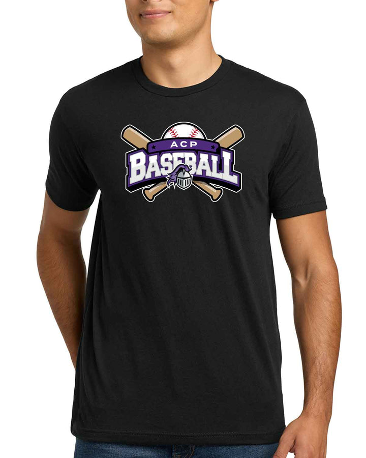 ACP Knights Baseball | T-Shirt (NL6210) | Bat Design