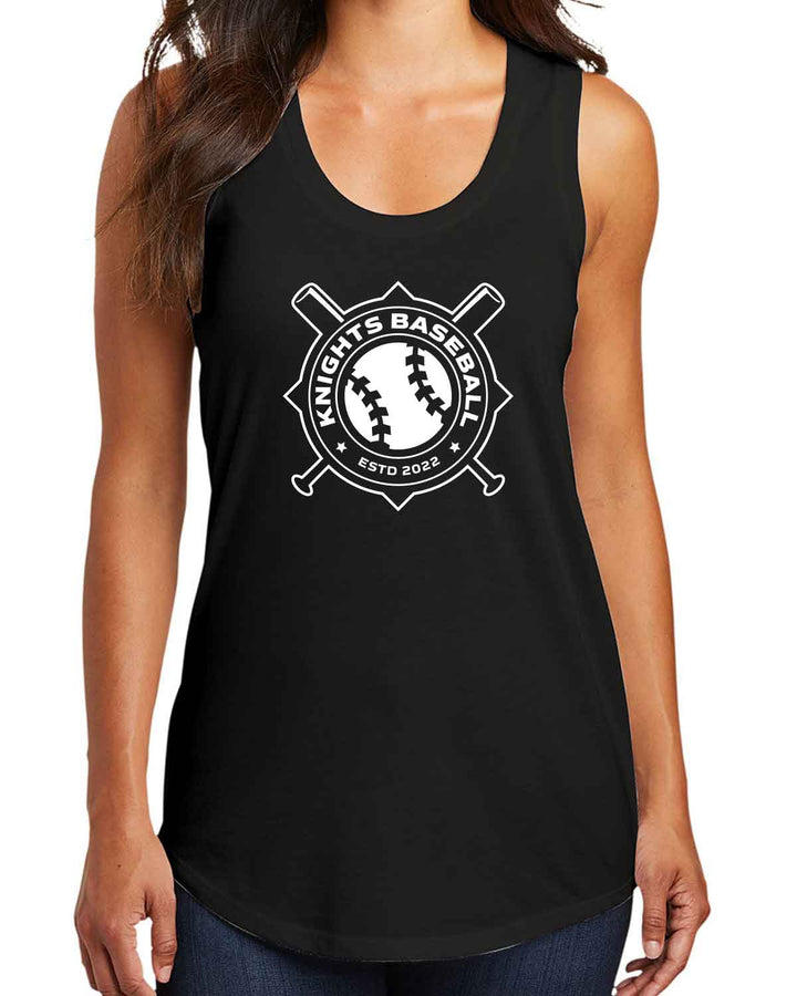 ACP Knights Baseball | Women's Racerback Tank (DM138L) | Club Design
