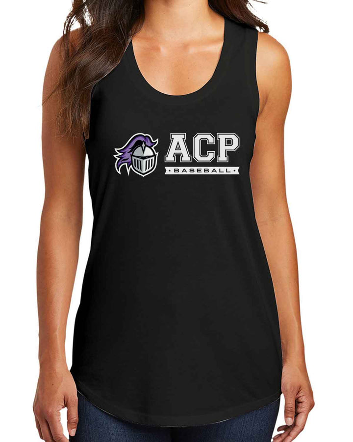 ACP Knights Baseball | Women's Racerback Tank (DM138L) | Varsity Design