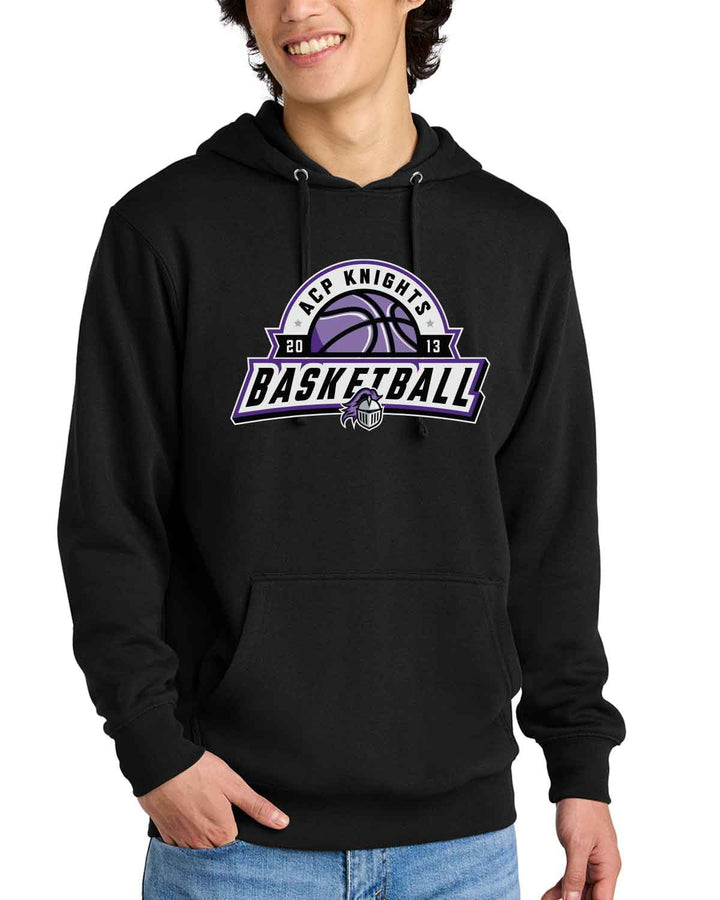 ACP Knights Basketball | Fleece Hoodie (DT6100) | 5 Logo Designs!