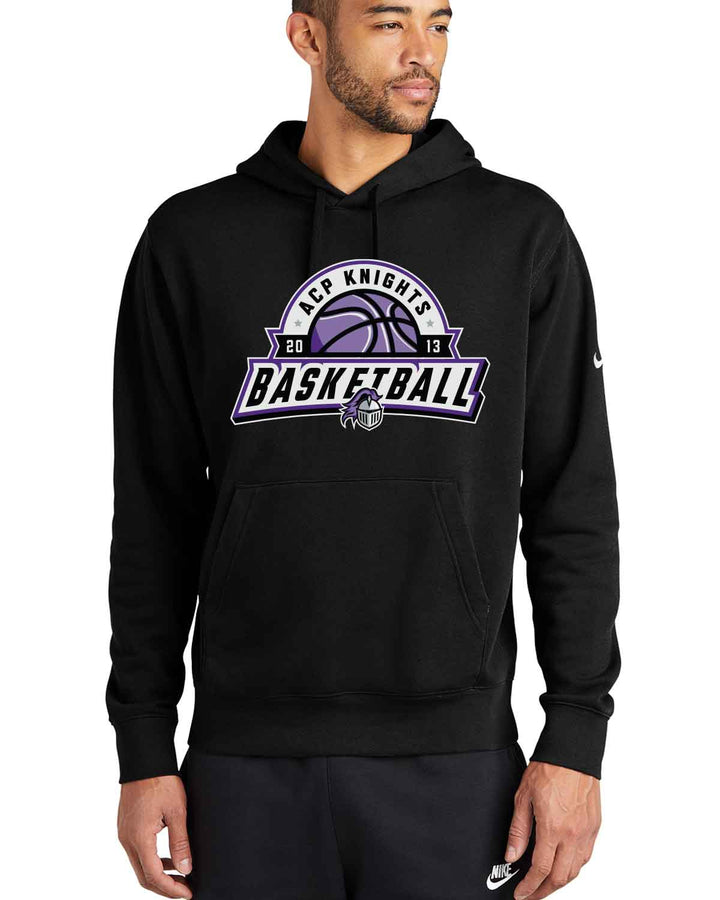 ACP Knights Basketball | Pullover Hoodie (NKDR1499) | 5 Logo Designs!