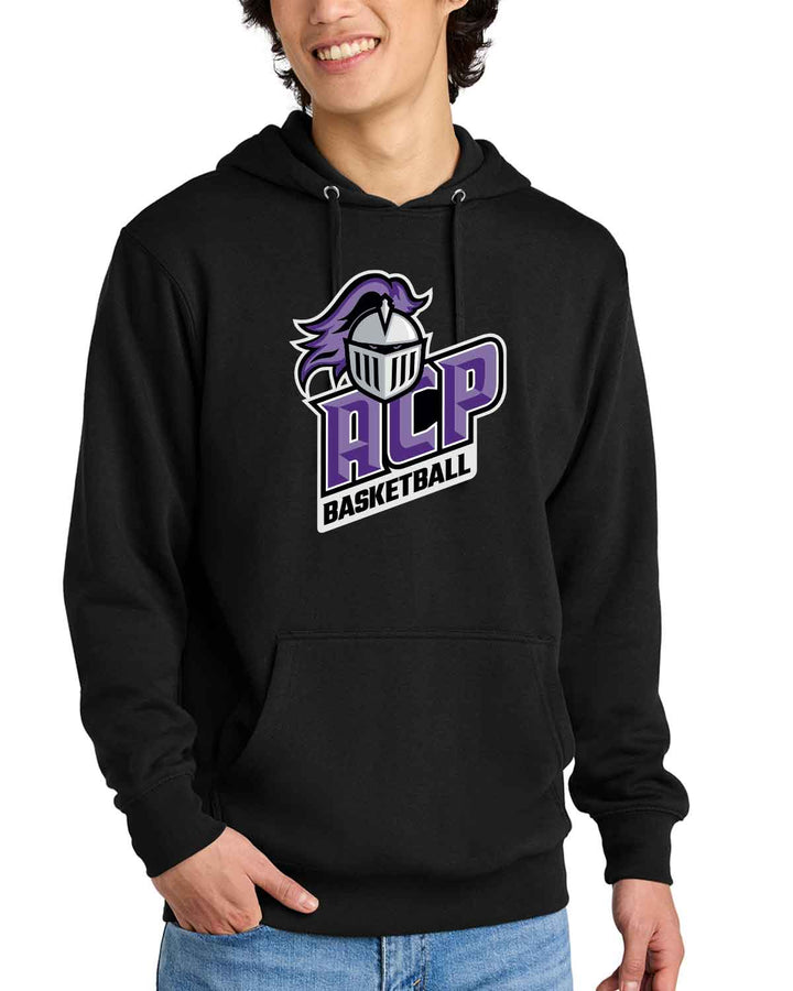 ACP Knights Basketball | Fleece Hoodie (DT6100) | 5 Logo Designs!