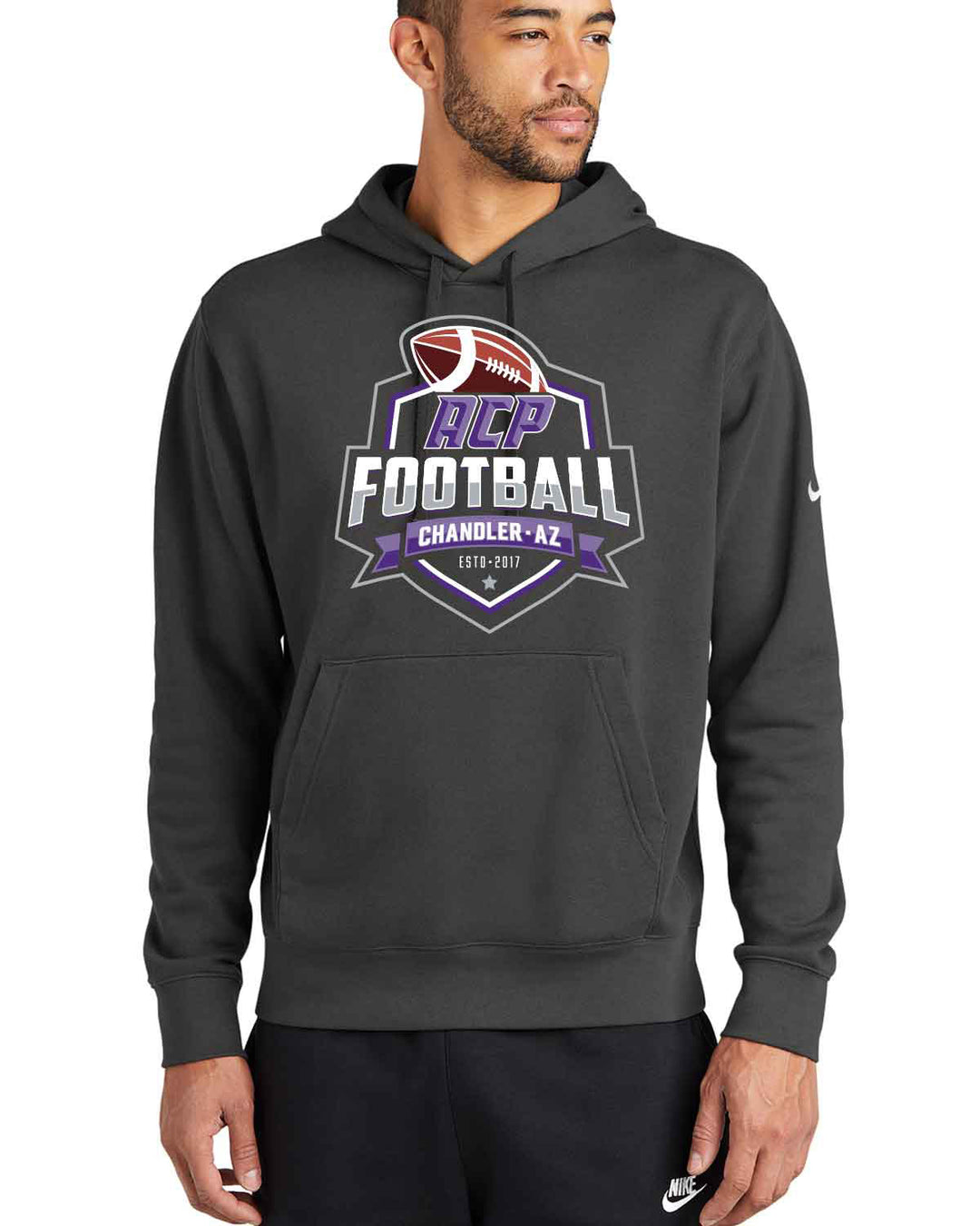 ACP Knights Football | Pullover Hoodie (NKDR1499) | Club Design