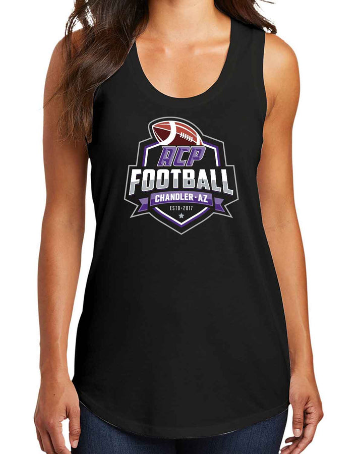 ACP Knights Football | Women's Racerback Tank (DM138L) | Club Design
