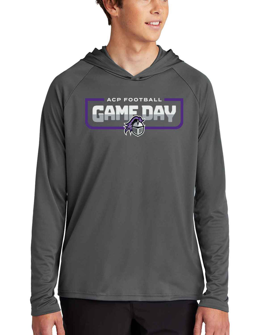 ACP Knights Football | Pullover Hooded T-shirt (PC380H) | Game Day Design