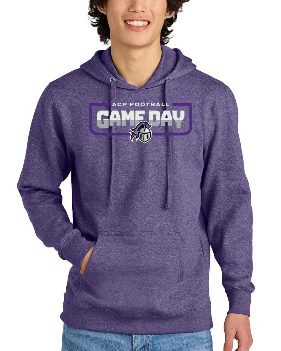 ACP Knights Football | Fleece Hoodie (DT6100) | Game Day Design