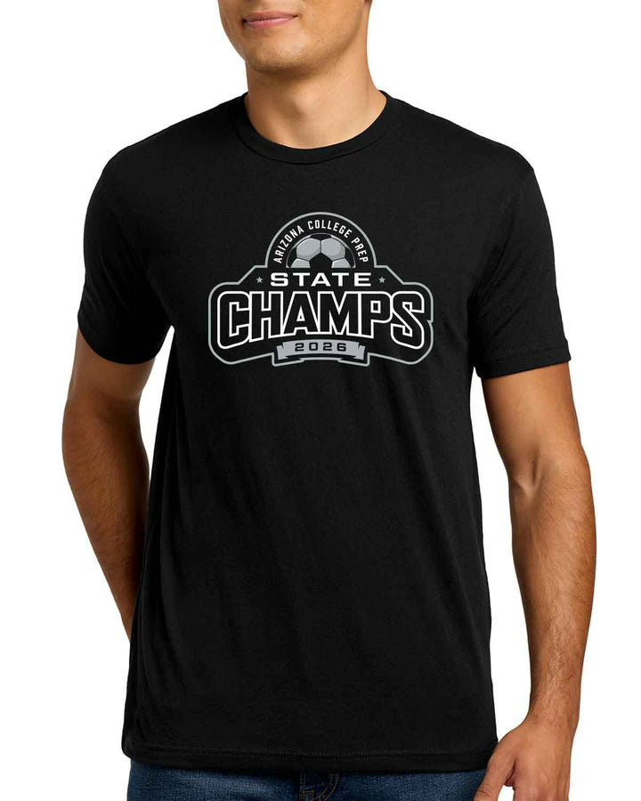 ACP Knights Soccer | T-Shirt (NL6210) | State Champs