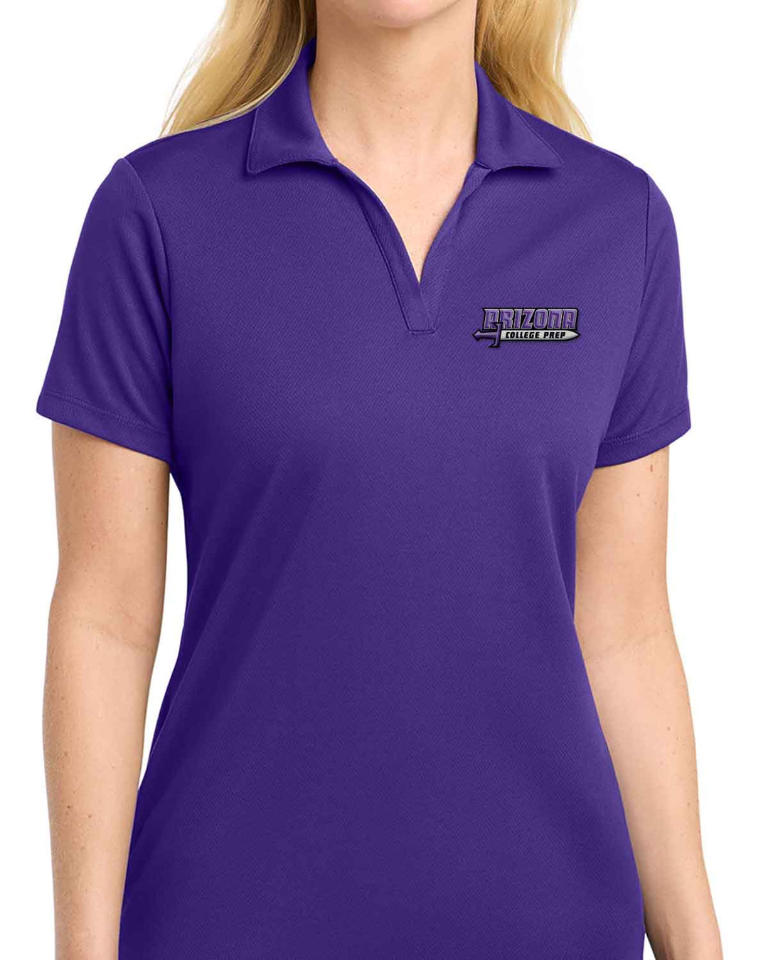ACP Knights | PosiCharge® RacerMesh® Polo (LST640) | Sword Design