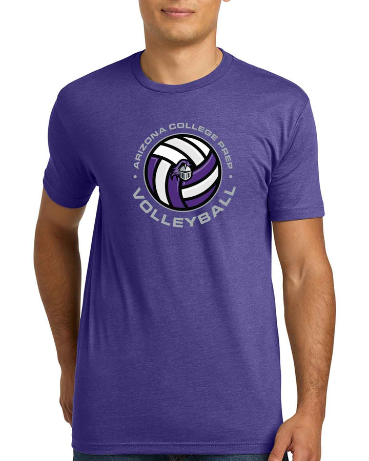 ACP Knights Volleyball | T-Shirt (NL6210) | Circular Logo Design
