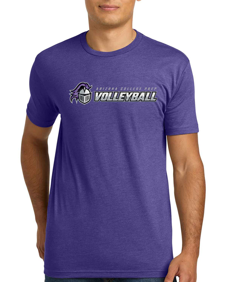 ACP Knights Volleyball | T-Shirt (NL6210) | Type Logo Design
