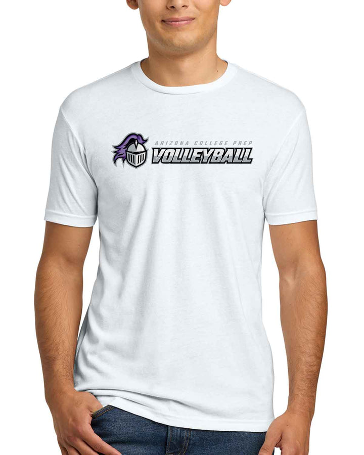 ACP Knights Volleyball | T-Shirt (NL6210) | Type Logo Design
