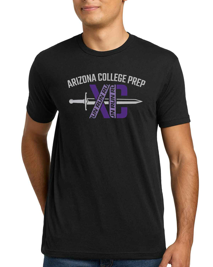 ACP Knights Track and Field | T-Shirt (NL6210) | XC Run Design