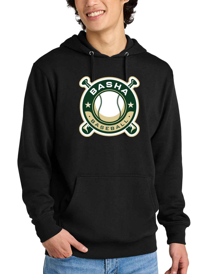 Basha Bears Baseball | Fleece Hoodie (DT6100) | 9 Logo Designs!
