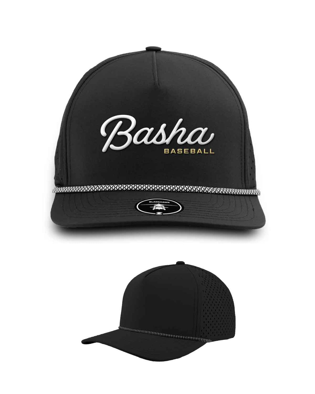 Basha Bears Baseball | BlackHawk R+ Snapback Hat | Script Logo