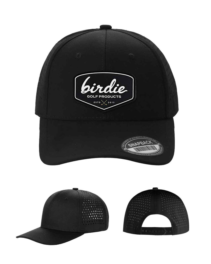 Birdie Products | Vented Laser6 Cap | Shield Logo