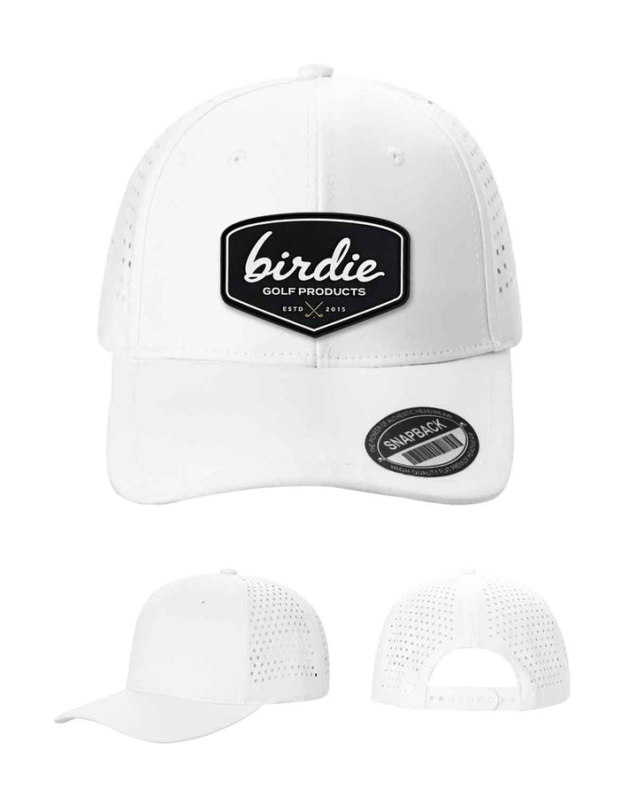 Birdie Products | Vented Laser6 Cap | Shield Logo