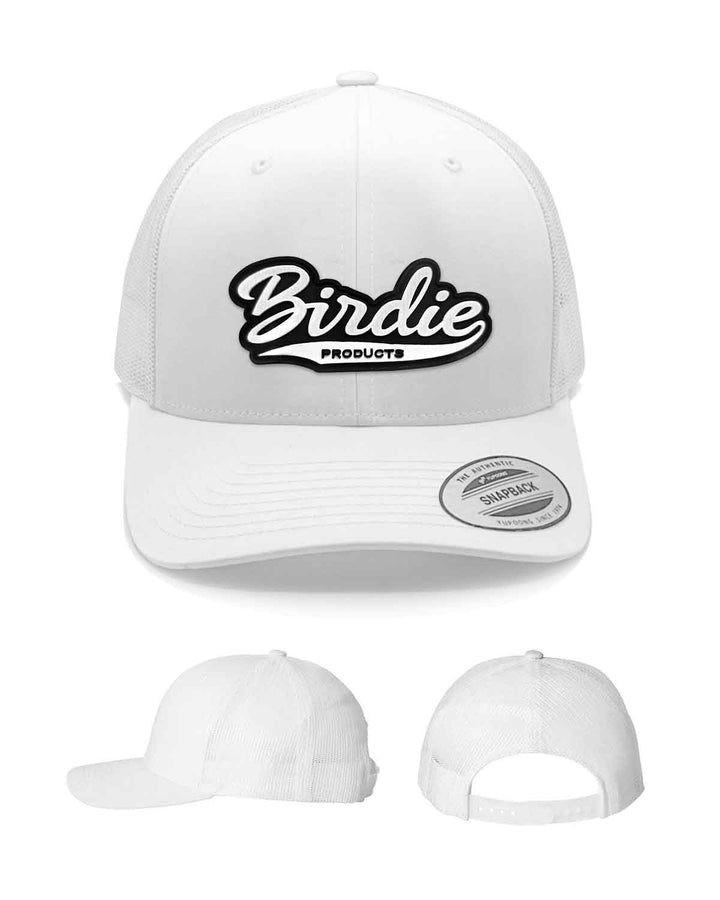 Birdie Products | Snapback Trucker Cap (6606) | Swoosh Tail Logo