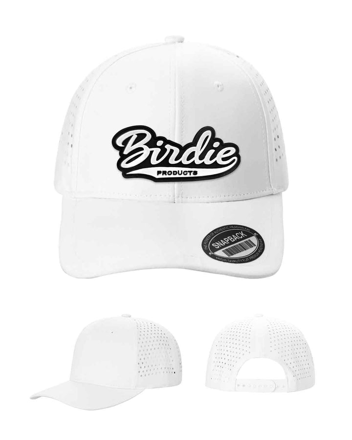 Birdie Products | Vented Laser6 Cap | Swoosh Tail Logo