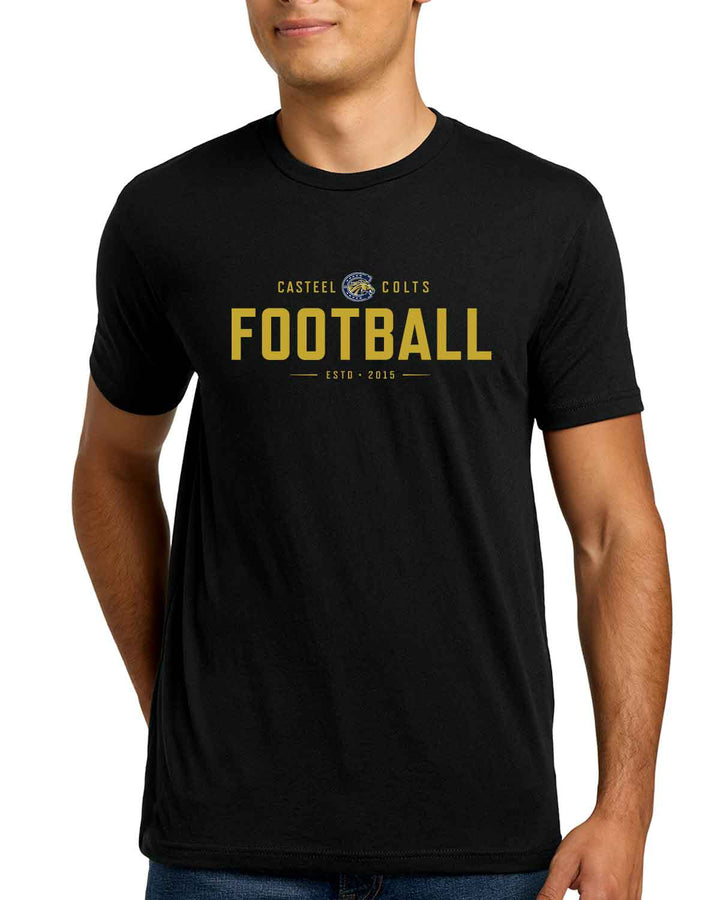 Casteel Colts Football | T-Shirt (NL6210) | ESTD Design