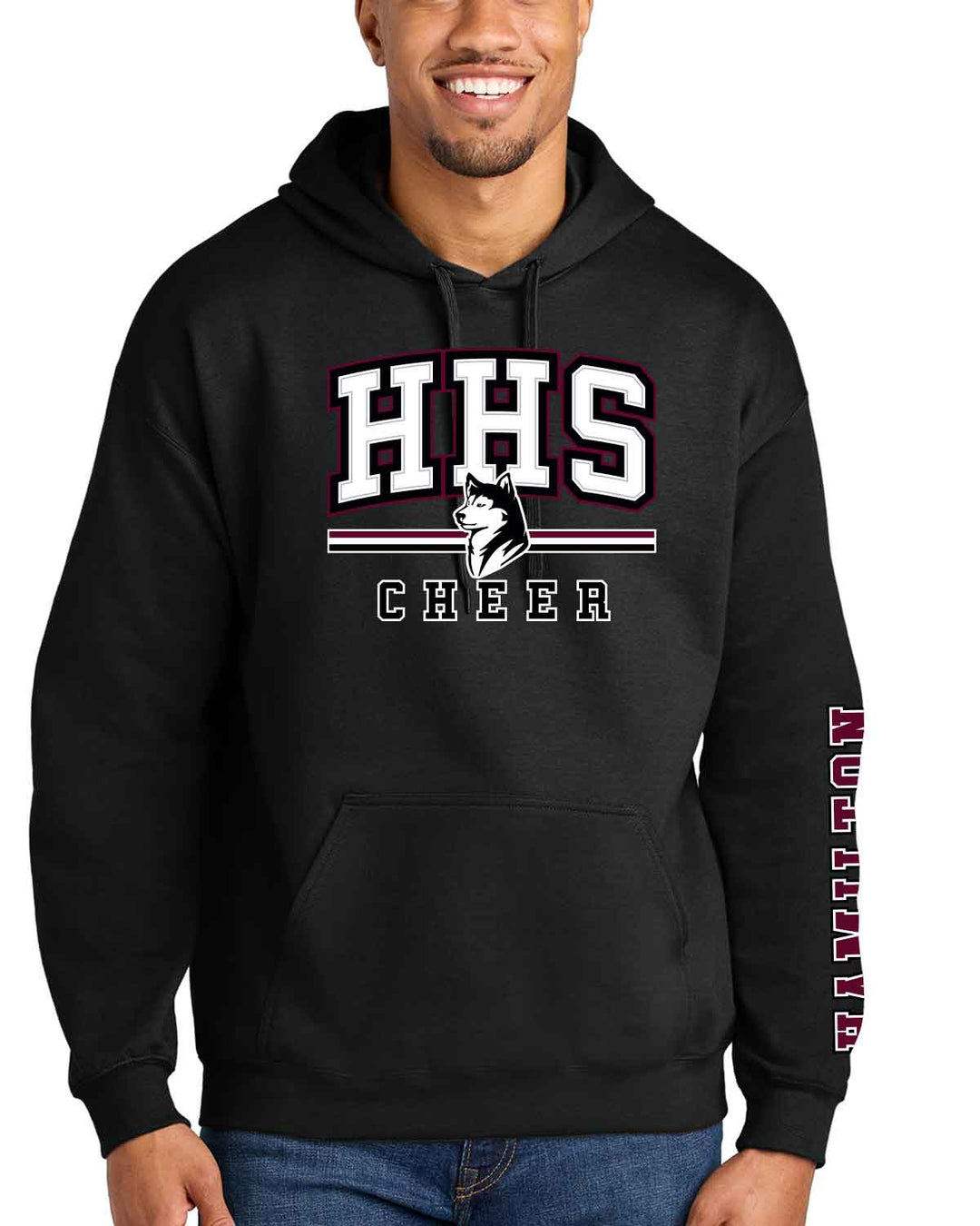 Hamilton Huskies Cheer | Hoodie (SF500) | HHS Cheer