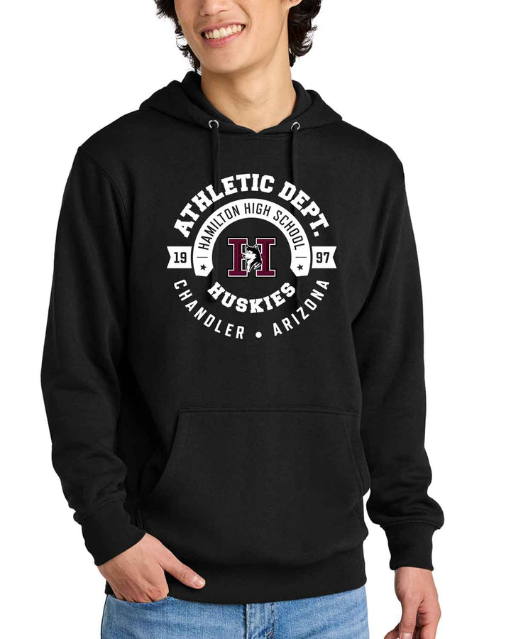 Hamilton Huskies Baseball | Fleece Hoodie (DT6100) | Club Design