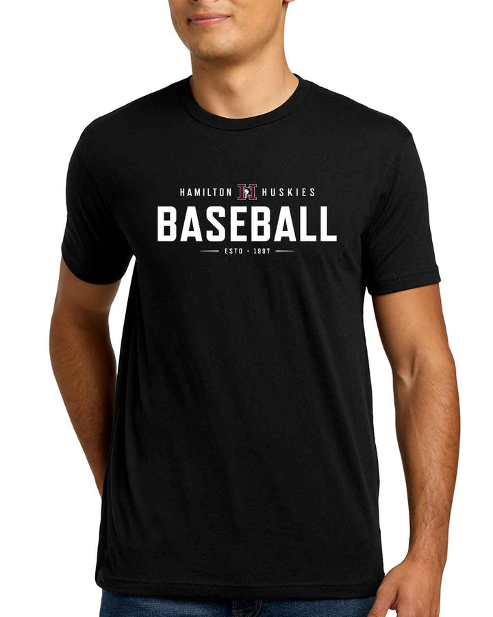Hamilton Huskies Baseball | T-Shirt (NL6210) | ESTD Design
