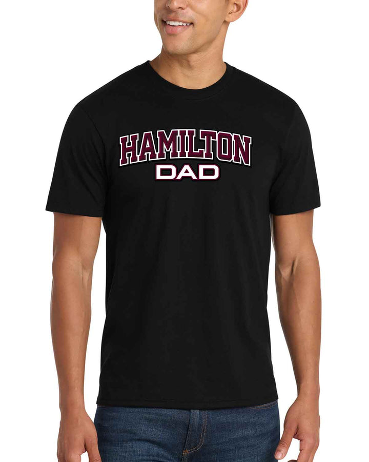 HHS Huskies Cheer | Fan Favorite™ Blend Tee (PC455) Hamilton Dad