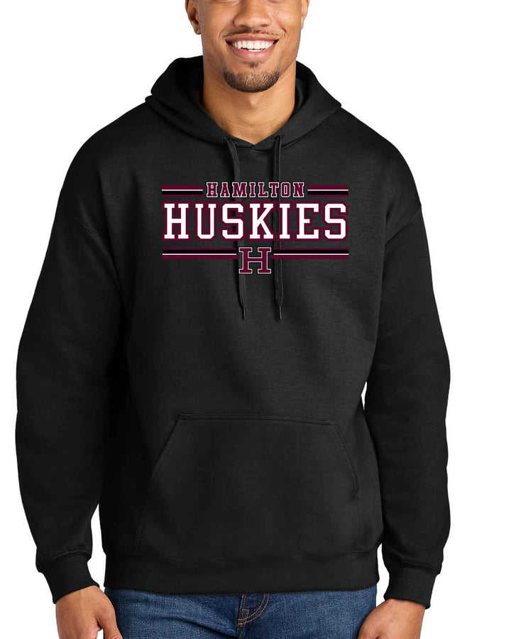 Hamilton Huskies Cheer | Hoodie (SF500) | Hamilton Huskies H
