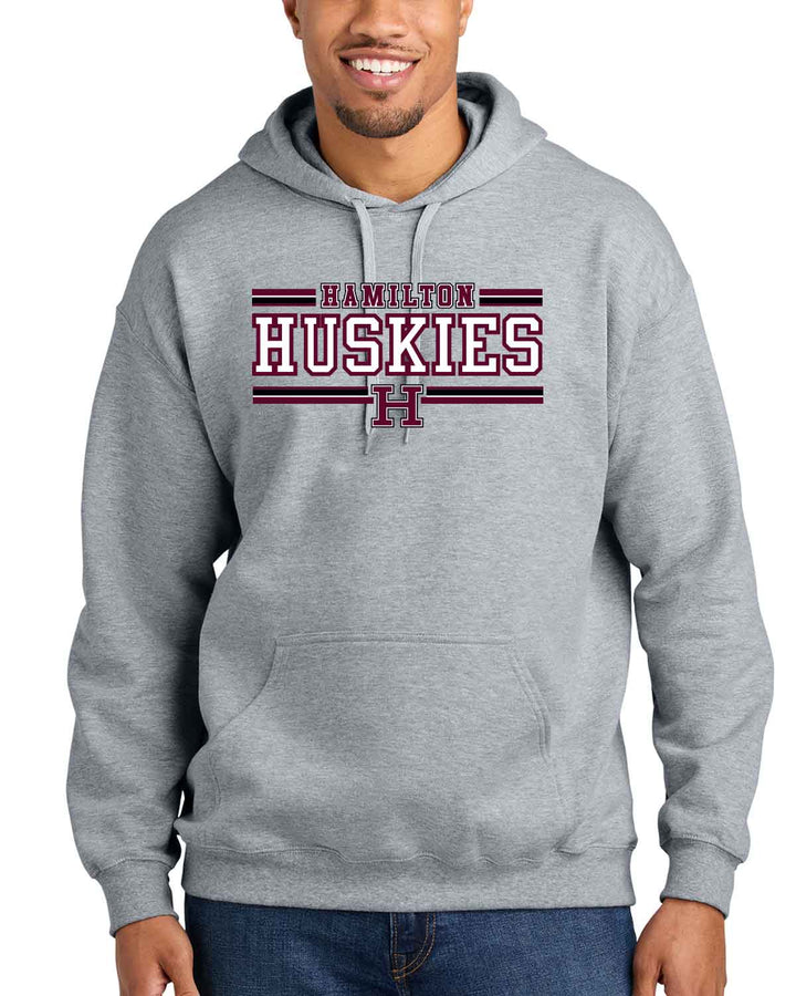 Hamilton Huskies Cheer | Hoodie (SF500) | Hamilton Huskies H