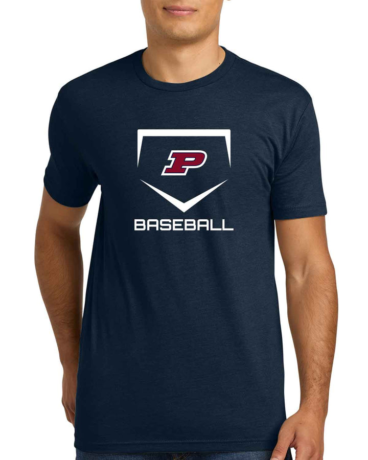 Perry Pumas Baseball | T-Shirt (NL6210) | Plate Design