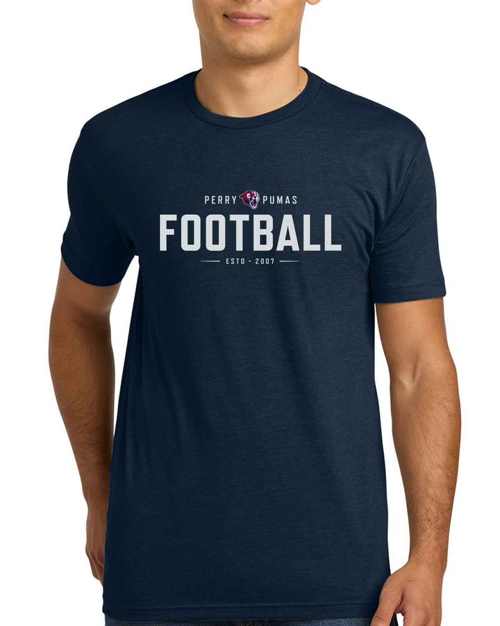 Perry Pumas Football | T-Shirt (NL6210) | Choose from 3 Design Options!