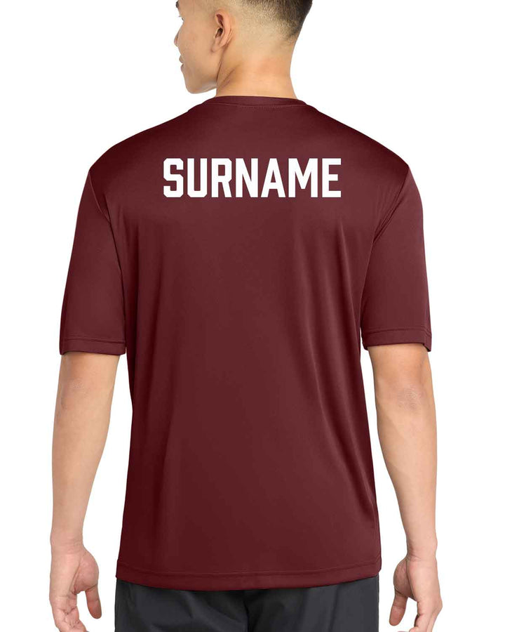 PHS Pumas Football | Practice Shirt (ST350) Line Stacked Design with Name