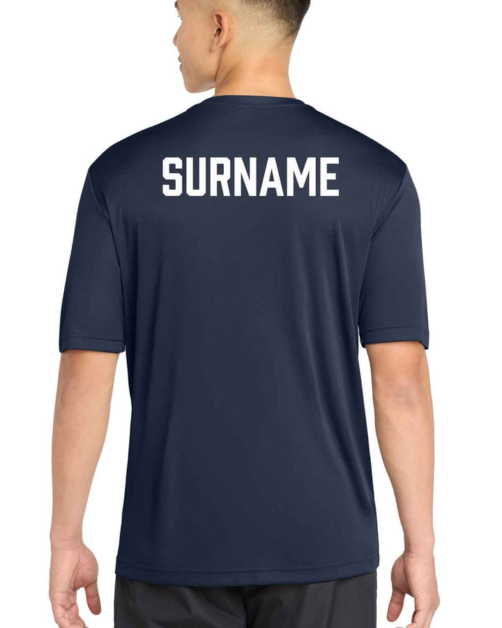 PHS Pumas Football | Practice Shirt (ST350) Block Stacked Design with Name