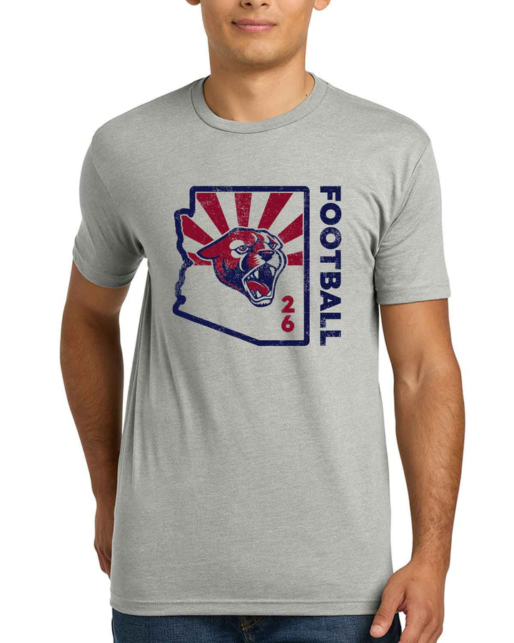 PHS Pumas Football | T-Shirt (NL6210) | Vegas Bound '26