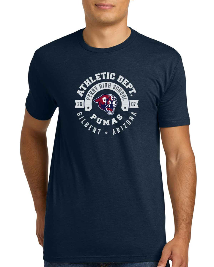 Perry Pumas Spirit | T-Shirt (NL6210) | Athletic Dept. Design