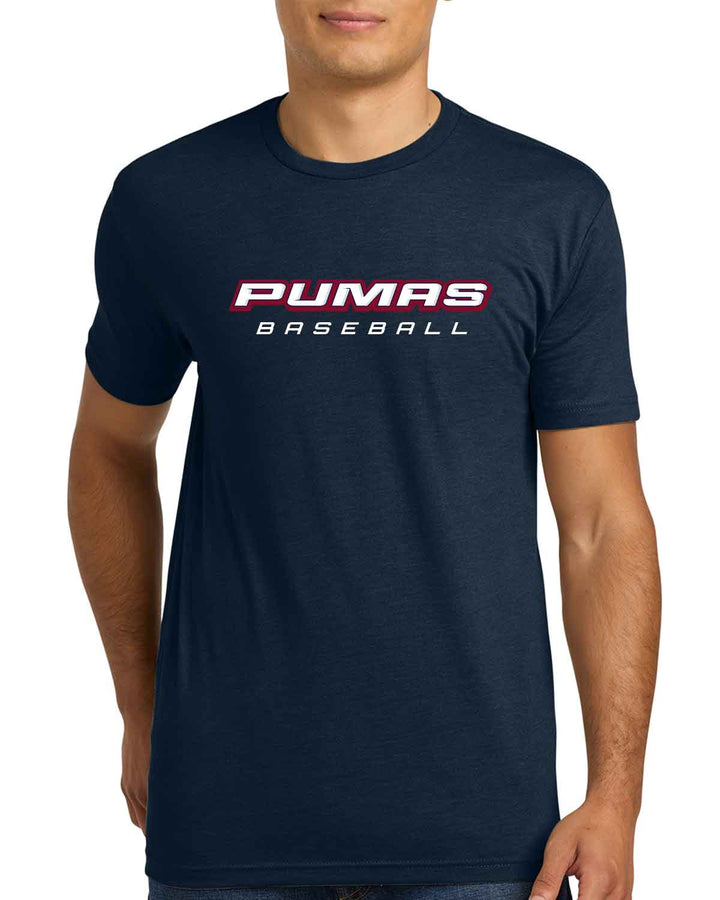 Perry Pumas Baseball | T-Shirt (NL6210) | "PUMAS" Design