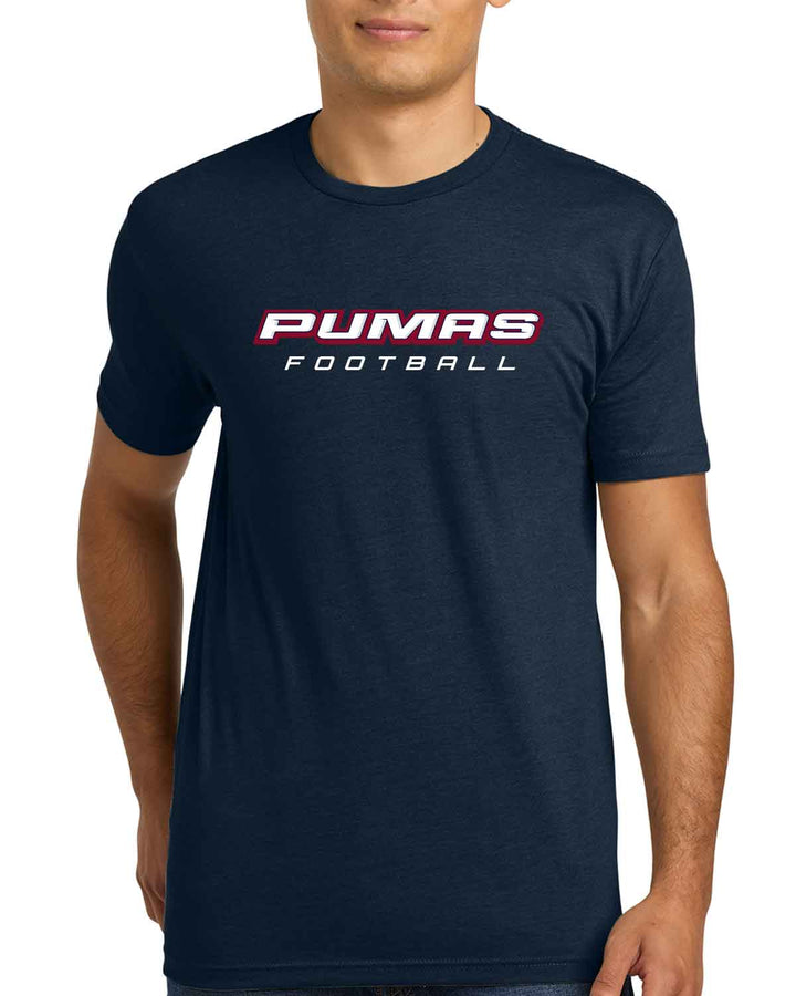 Perry Pumas Football | T-Shirt (NL6210) | "PUMAS" Design