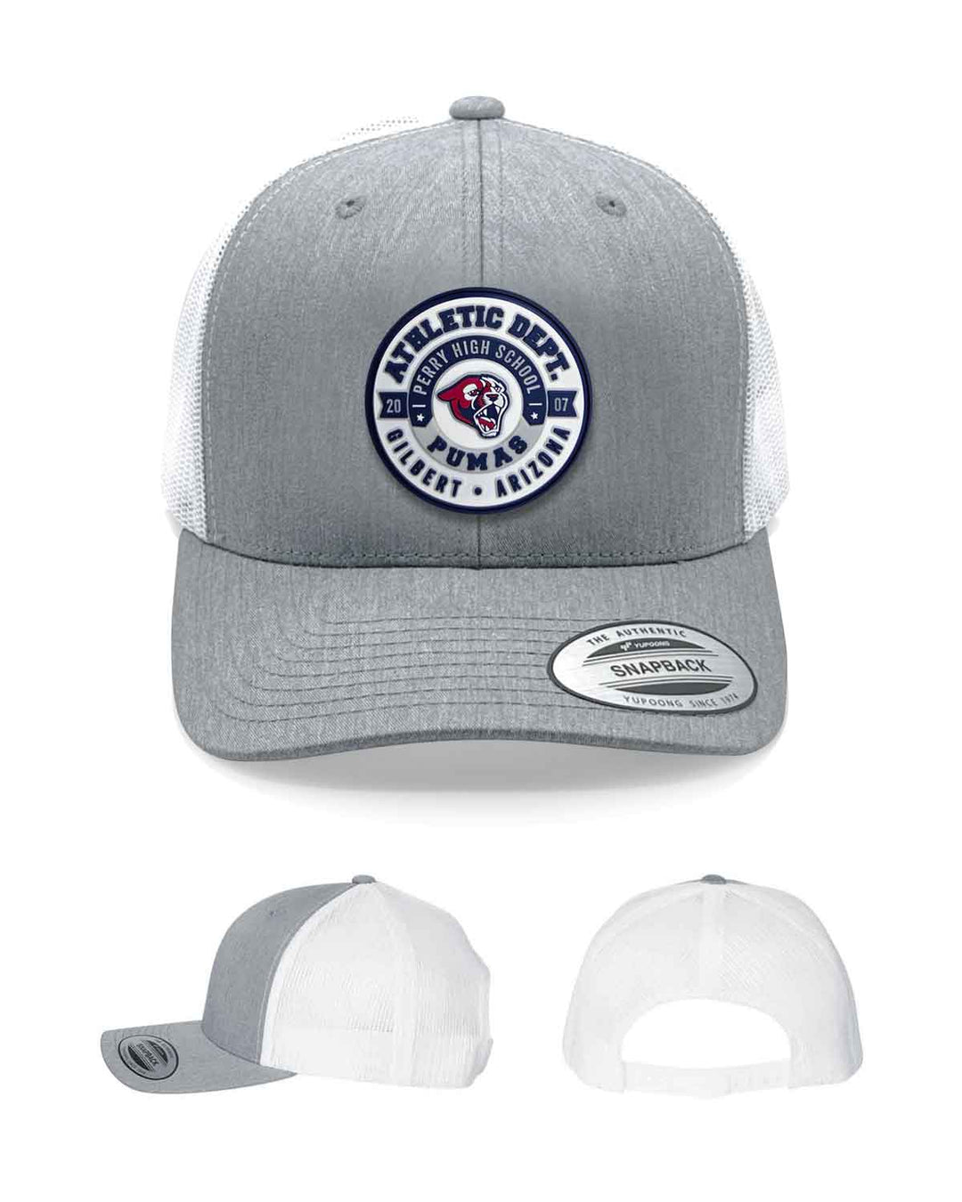 Perry Pumas Spirit Gear | Snapback Trucker Cap (6606)