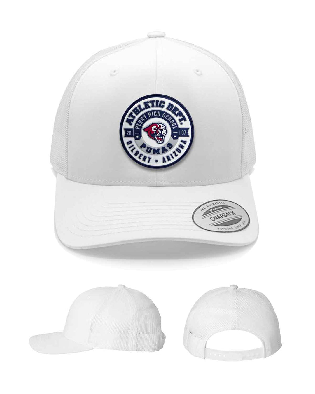 Perry Pumas Spirit Gear | Snapback Trucker Cap (6606)