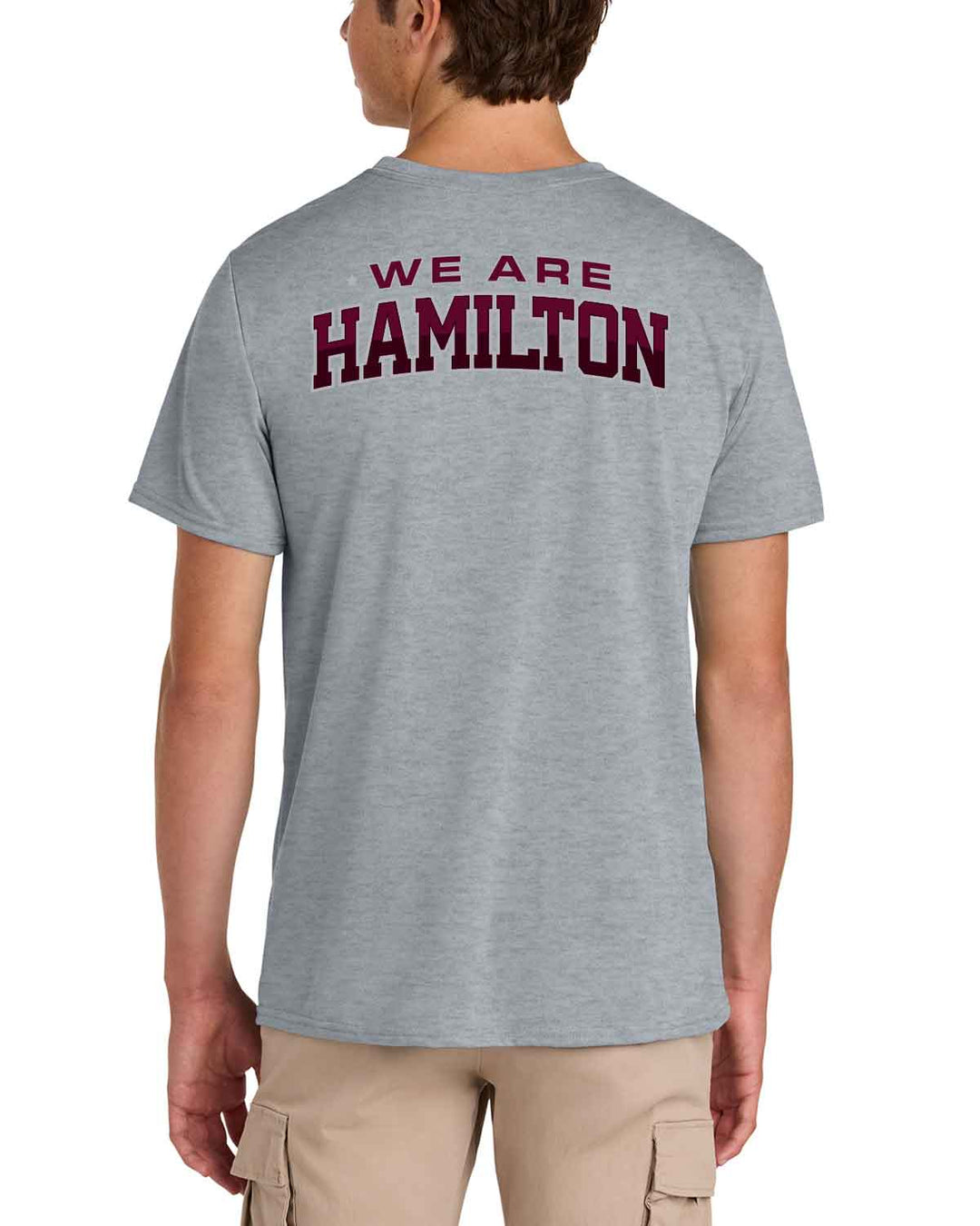 HHS Huskies Cheer | Performance® T-Shirt (42000) H-Town - Front & Back Design