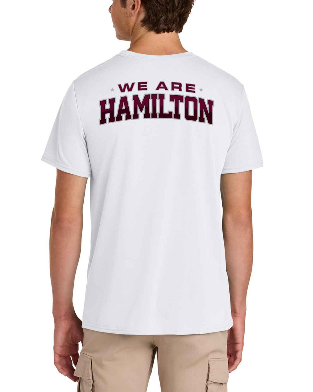 HHS Huskies Cheer | Performance® T-Shirt (42000) H-Town - Front & Back Design