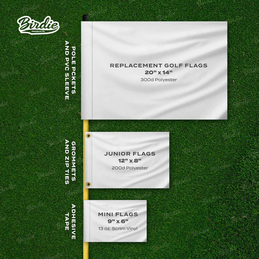 Replacement Golf Pin Flags