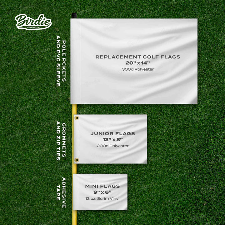 Replacement Golf Pin Flags