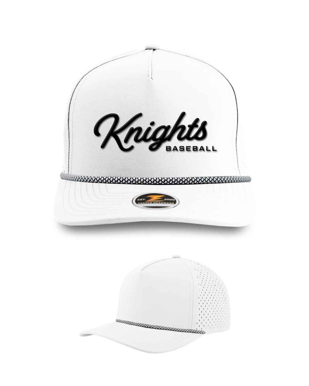 ACP Baseball | BlackHawk R+ Snapback Hat | Script Logo