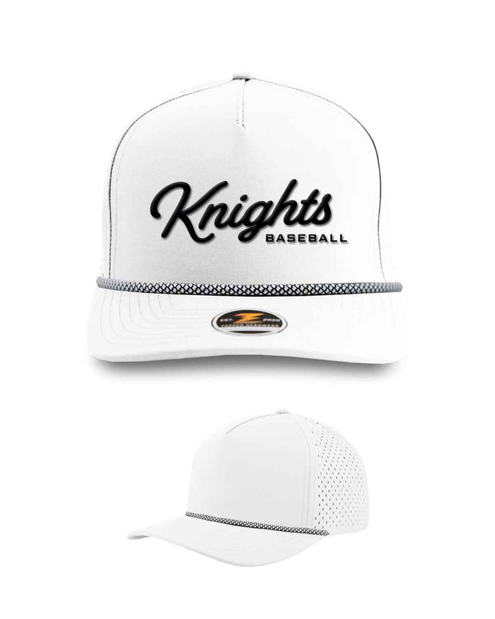 ACP Baseball | BlackHawk R+ Snapback Hat | Script Logo